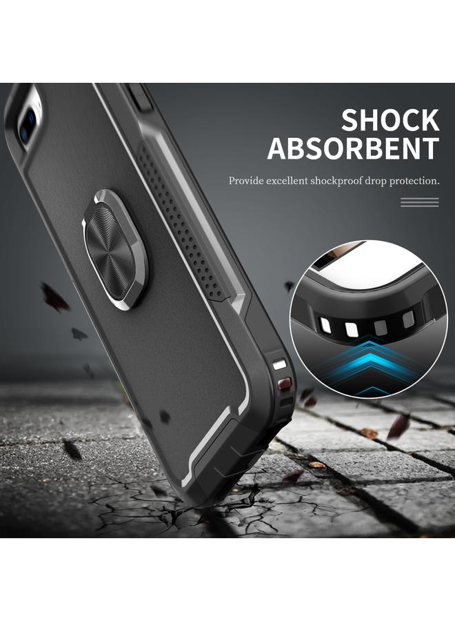 Zaboon 3 in 1 PC + TPU Phone Case with Ring Holder For iPhone 8 Plus & 7 Plus - Image 4