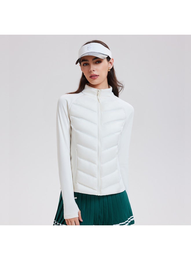 And Winter Lulu Down Jacket For Men And Women, Warm Velvet, Light And Thin Outdoor Sports Duck Down Warm Jacket, Down Jacket For Women