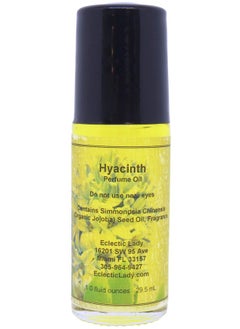 Eclectic Lady Hyacinth Perfume Oil 1.0 Oz Portable Rollon Fragrance With Longlasting Scent Delightful Essential Oils With Real Floral Fresh Aroma For Spring & Summer Season For Daily Use  - Image 1