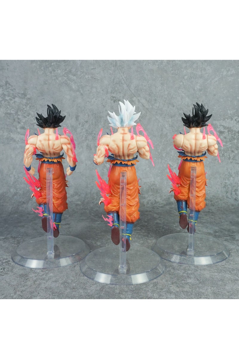 erorex Dragon Ball Z Ultra Instinct Goku Figure Migatte No Gokui Action Figures Pvc Statue Collection Mo... - Image 3