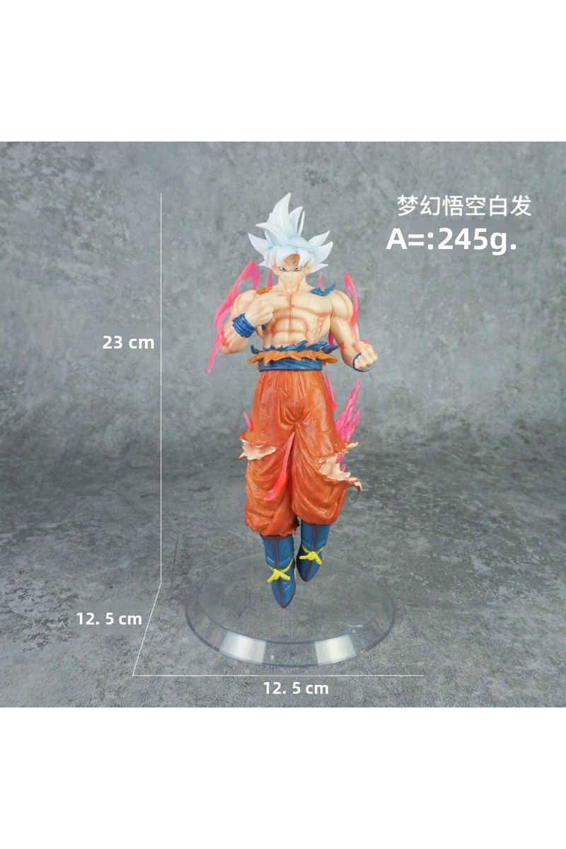 erorex Dragon Ball Z Ultra Instinct Goku Figure Migatte No Gokui Action Figures Pvc Statue Collection Mo... - Image 1