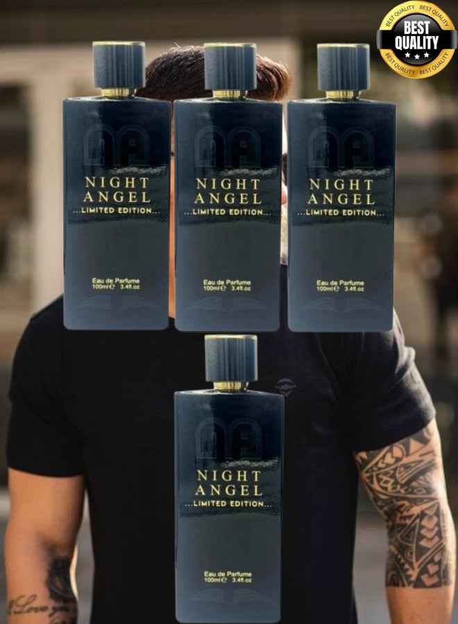 نايت أنجيل 4 قطع عطر نايت انجل ليمتد اديشن 100 مل - Image 1