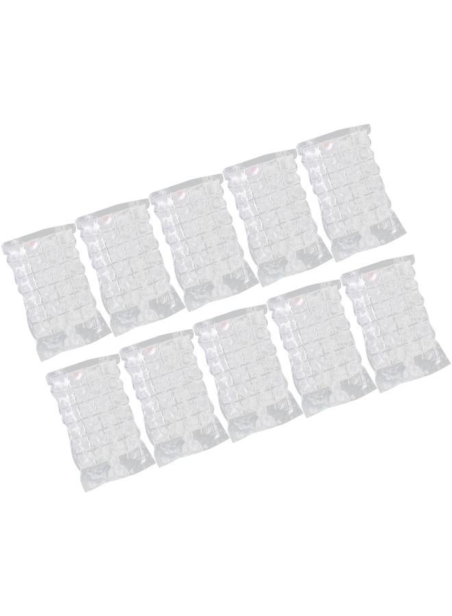 xozgdovg Disposable Ice Cube Bags PE Leakproof Easy Release Plastic Self Sealing Ice Cube Trays for Summer Fridge  - Image 4