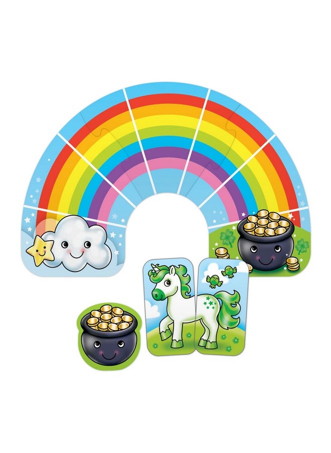 Moose Games Rainbow Unicorns Game. Race Your Unicorns Over The Rainbow To A Pot Of Gold In This Magical Fun Colormatching Game! Ages 3+ For 24 Players