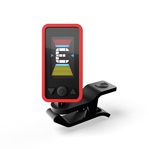 D'Addario Planet Waves PW-CT-17RD Eclipse Headstock Tuner (Red) - Image 1