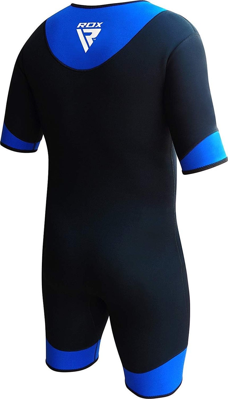 Rdx بدلة ساونا RDX لتمارين الصالة الرياضية والتدريب على اللياقة البدنية وتمارين التنحيف سترة عرق نيونبرين للرجال والنساء لفقدان الوزن جيدة لتشكيل الجسم لرفع الأثقال والجري والركض - Image 5