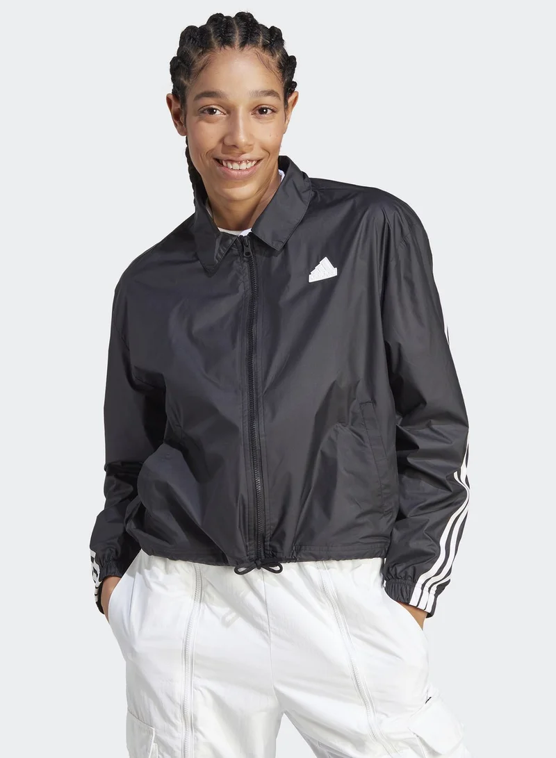 Adidas Future Icons 3-Stripes Woven Windbreaker