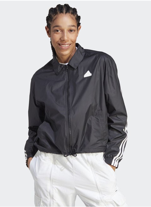 Future Icons 3-Stripes Woven Windbreaker
