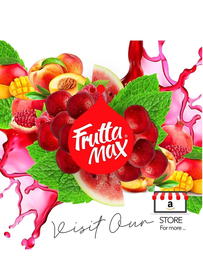 Fruttamax - FruttaMax - Fruit Syrup Concentrate | Less Sugar | with 60% Fruit Content | Suitable for soda Machine 500ml (Strawberry) - Image 1