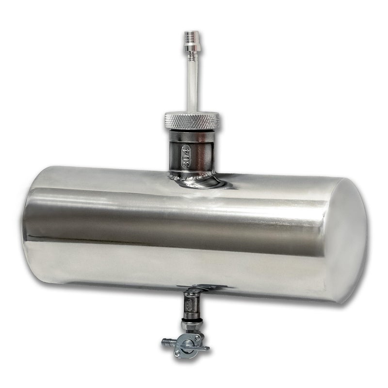 JMCHstore Stainless Steel Mini Bike Gas Tank Cylinder 4x11 for Coleman Baja Montser Mega moto Predator Hemi non 212 Engine Massimo Axis RealTree Motovox Mototec Dirt Gas Bike Go Kart Parts - Image 2