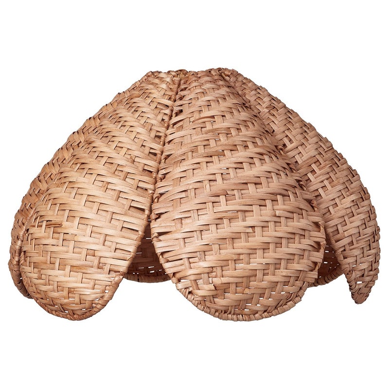 بيتِّيك ظل مصباح معلق من الروطان يدوي الصنع، ٤٥ سم - Image 1