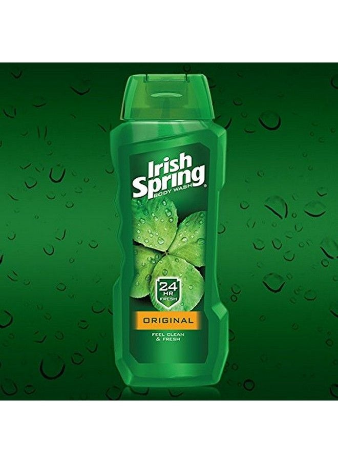Irish Spring - غسول الجسم أصلي 18 أونصة سائلة (عبوة من 6) - Image 1