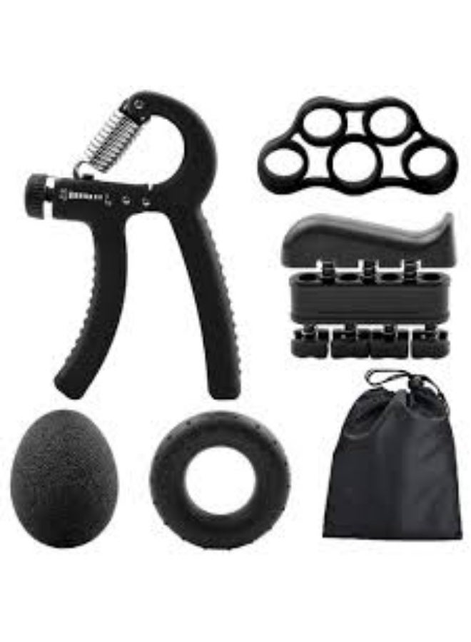 6-Piece Hand Grip Trainer Set 18 x 16 x 8cm 18 x 16 x 8cm - Image 1