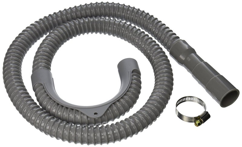 8 Ft Long Washing Machine Drain Discharge Hose - Fits 1-Inch 1-1/8-Inch And 1-1/4-Inch Waching Machine Outlets - Hose Can Be Cut To Any Length
