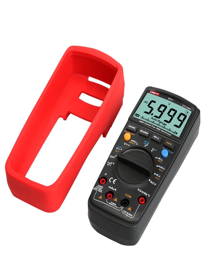 UNI-T UT139E True RMS Multimeters Multi-functional Digital Multimeter with Backlight LCD Display Measuring DC/AC Voltage DC/AC Current Duty Ratio Temperature Resistance Tester - Image 5