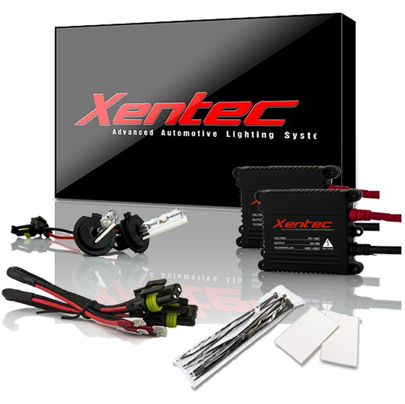 Xentec H7 6000K HID Xenon Bulb with 35W SLBDC Slim Ballast Bundle (Ultra White) - Image 1
