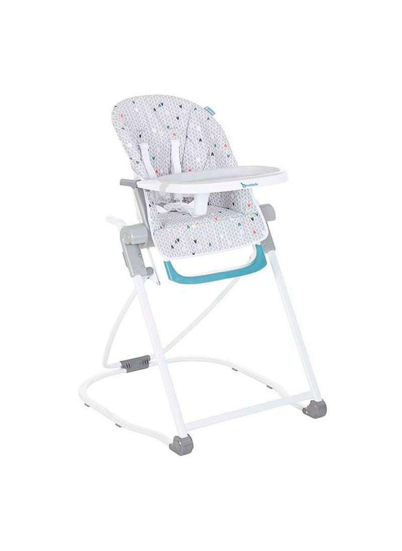 Badabulle - Compact High Chair with Flat Folding & Multi Positioning - Image 1