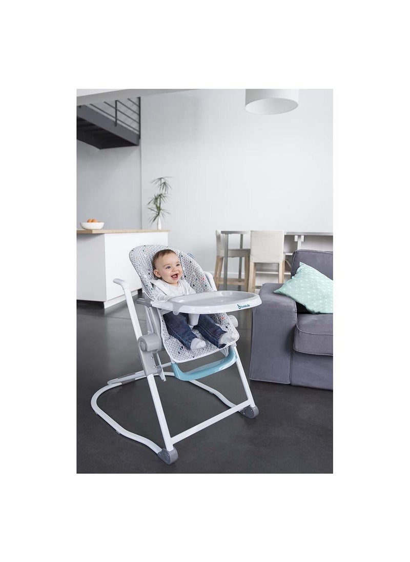 Badabulle - Compact High Chair with Flat Folding & Multi Positioning - Image 1