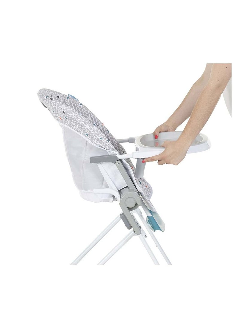 Badabulle - Compact High Chair with Flat Folding & Multi Positioning - Image 1