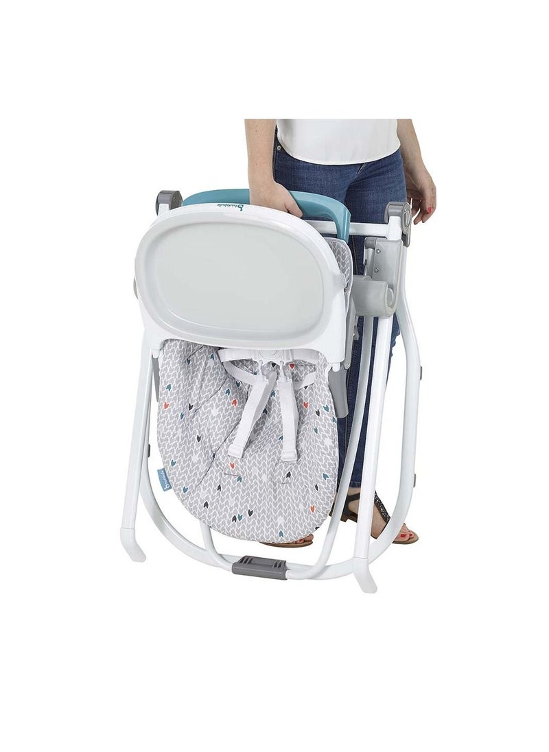 Badabulle - Compact High Chair with Flat Folding & Multi Positioning - Image 1