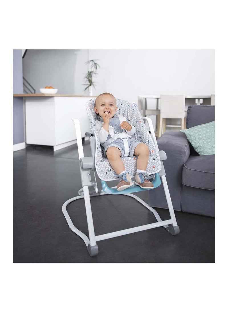 Badabulle - Compact High Chair with Flat Folding & Multi Positioning - Image 1