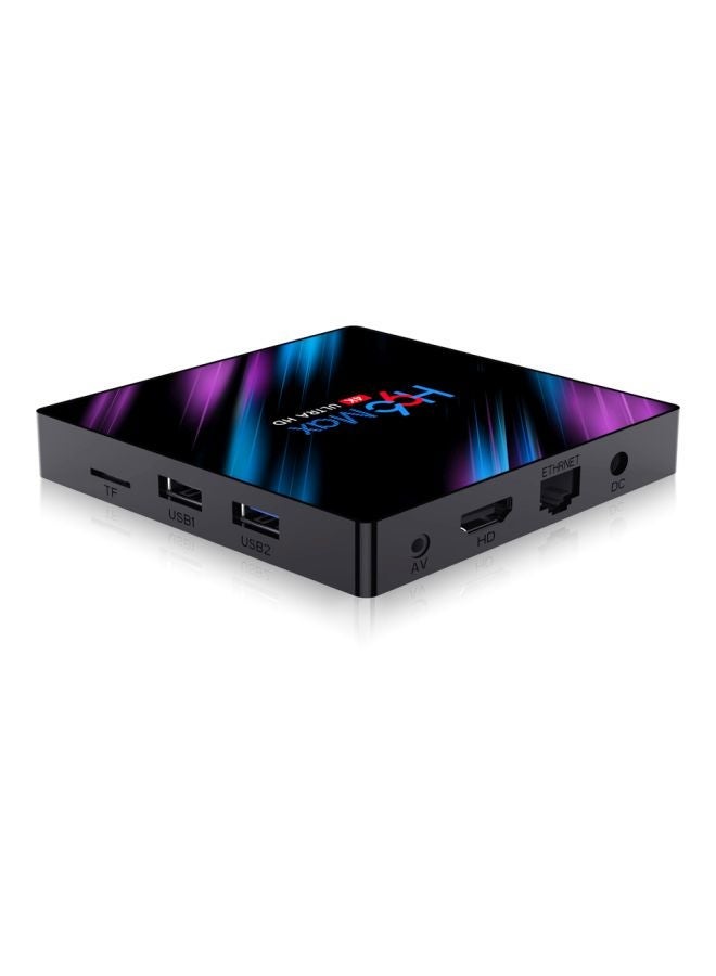 NIBEMINENT H96 Max Smart 4K Android TV Box With Remote Control LU-V6140UK Black - Image 2
