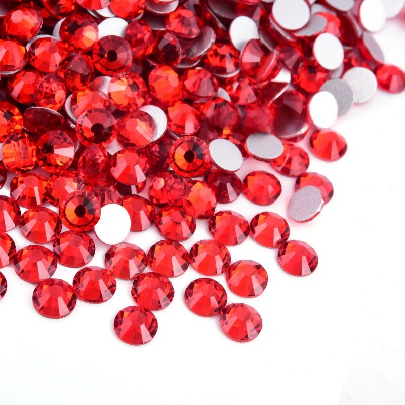 Decorative Rhinestones Flatback Crystals Accessories P26 light red 