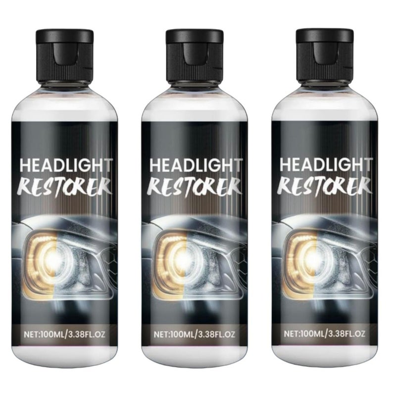 Scentora Automotive Headlight Cleaner100ml | Designed for Headlamp Surface Cleaning and Appearance | Easy to Use for Clearer, Fresher-Looking Lights (3) - Image 1