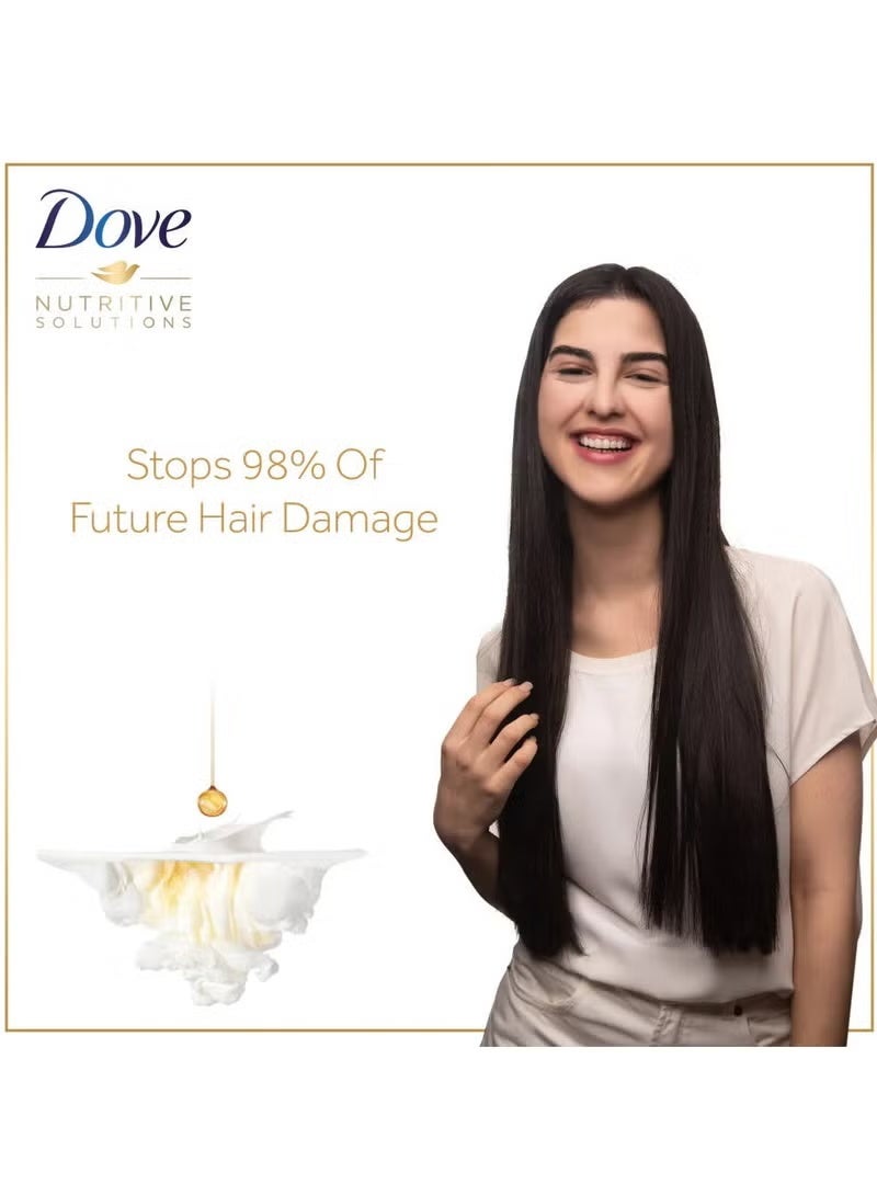 Dove Nourishing Oil Care Shampoo For Dry,Frizzy Hair-350Ml - Image 4