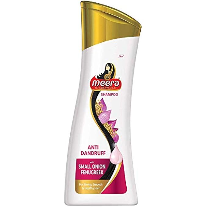 Meera Anti Dandruff Shampoo With Small Onion Fenugreek - 180 ml