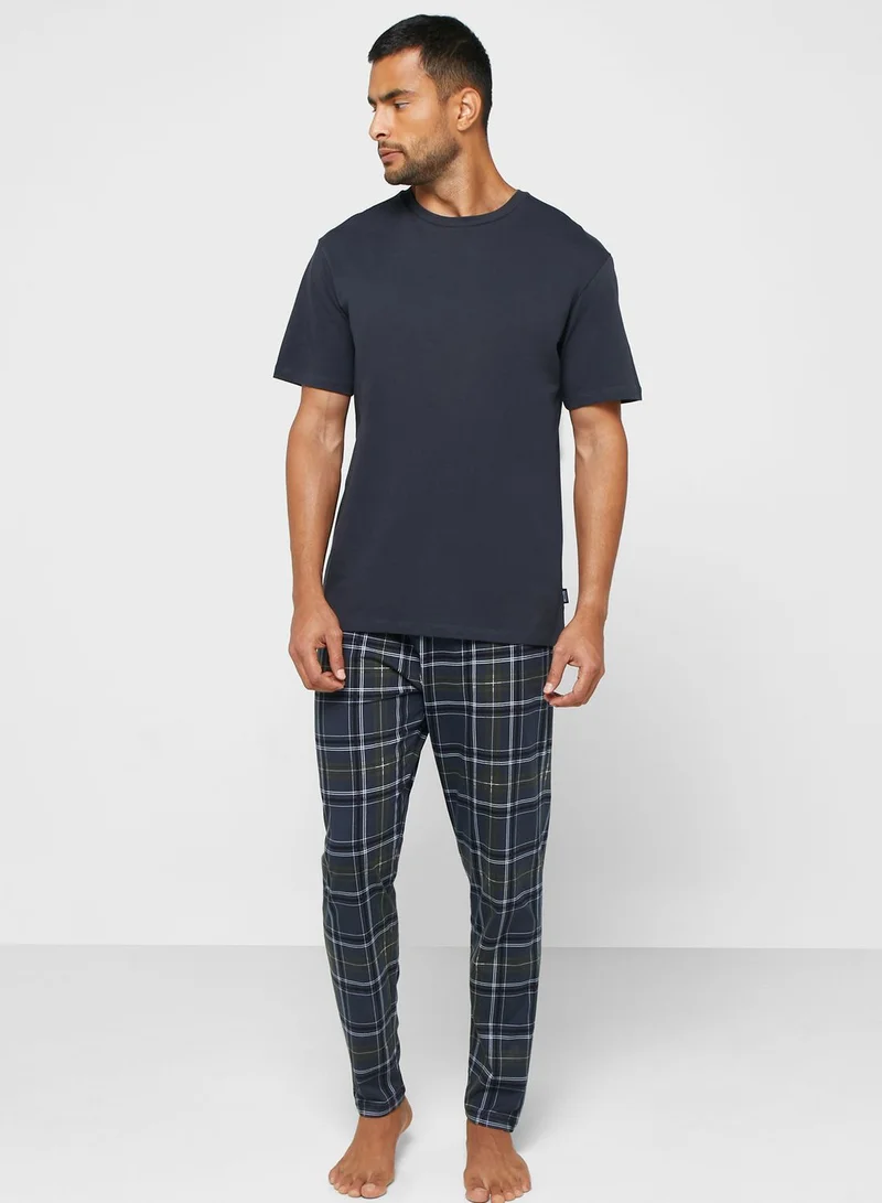 Only & Sons Checked Pyjama Set
