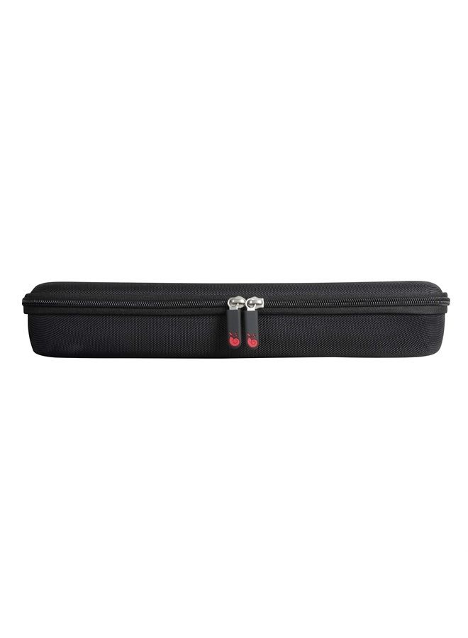 Hermitshell Hard Travel Case for TYMO RING Hair Straightener Brush (Black+Rosy) - Image 5