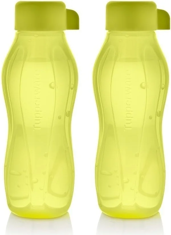 Tupperware Eco Bottle Drinker 310 ml Lemon 2-pack