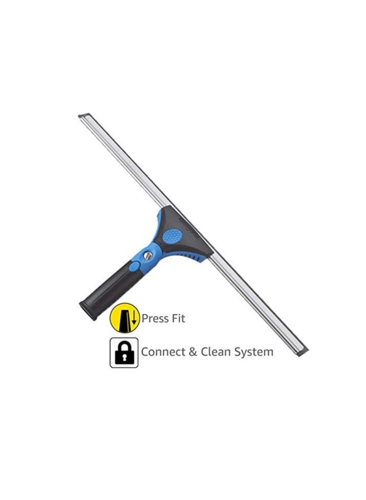 Unger 18-inch Professional Grip Swivel Squeegee – Professional Grade Window Squeegee for the Home, Large Squeegee for Glass Window Cleaning - Image 2