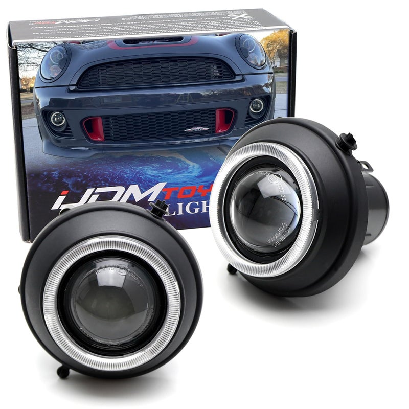 عدسات ضبابية بديلة مباشرة من iJDMTOY متوافقة مع ميني كوبر 2007-2014 R55 R56 R57 R59 R60 R61