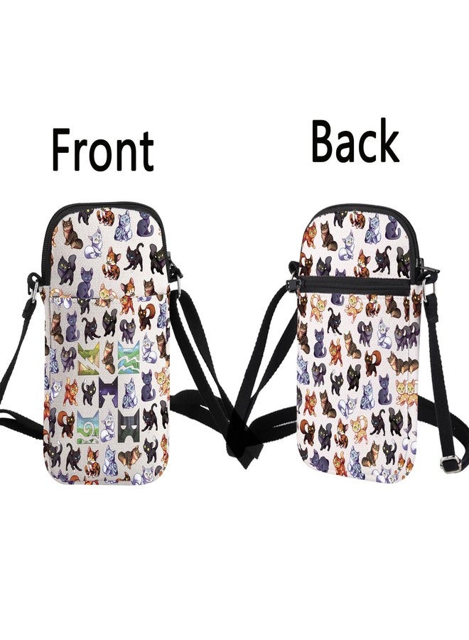 BLUPARK Funny W Cats Crossbody Bag Cute B-uestar Cats Gift Join The Revolution Burn It Down Crossbody Bag Shadow-clan Cat Merch (CB, W Cat Mini) - Image 5