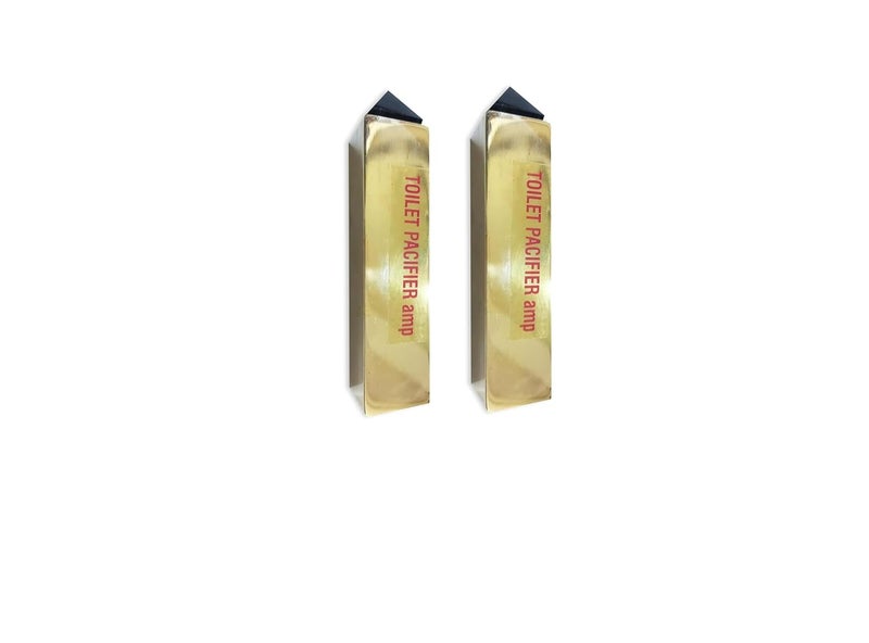 TREE MAISON CORONATING HOMES TREEMAISON Vastu Toilet Pacifier Vastu Toilet Remedy Negative Energy Blocker Toilet Negative Energy for vastu Remedy Blocker Size 45 Inches Approx Activate Balance Corner Pack of 2 - Image 1