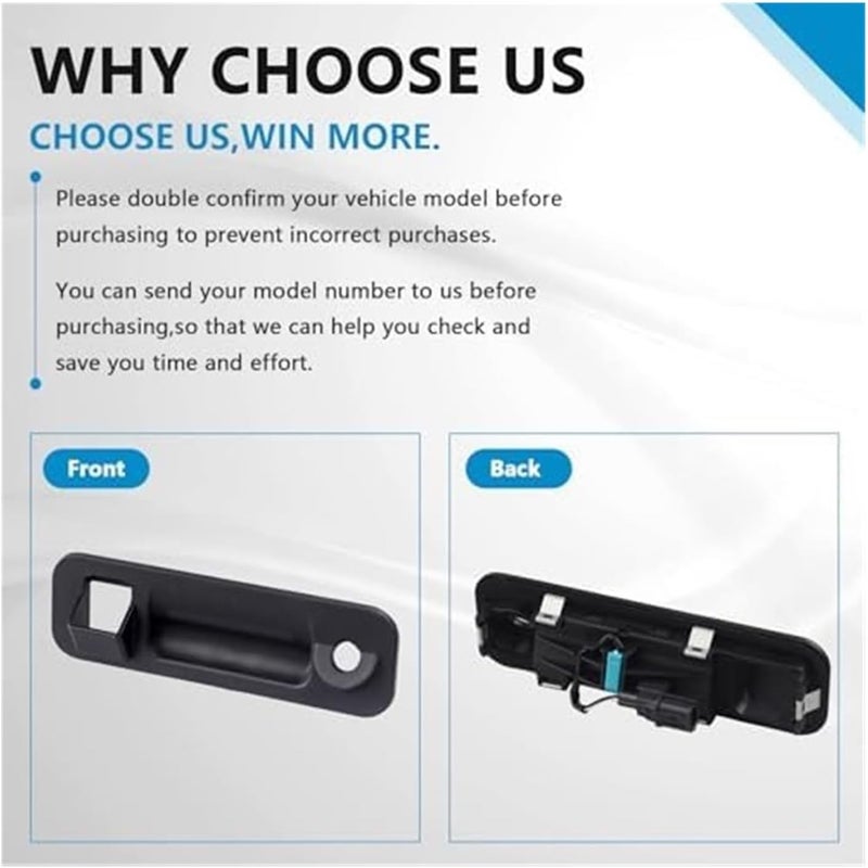 DEMULAX Rear Trunk Lid Lock Handle Assembly for Hyundai Sonata - Image 4