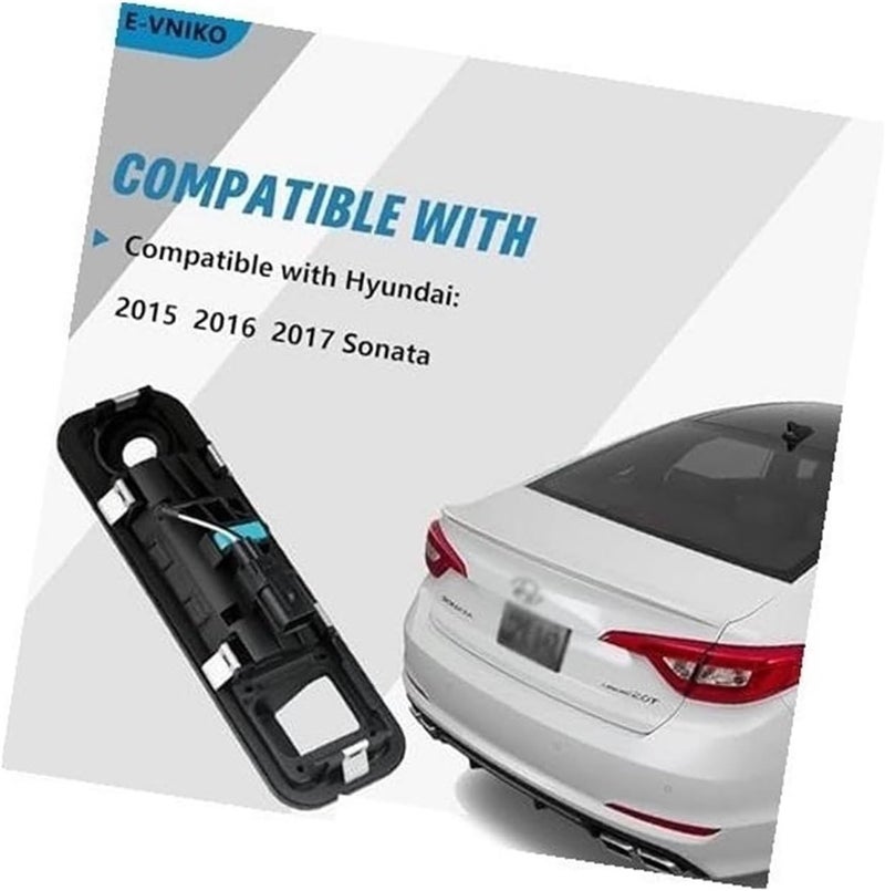DEMULAX Rear Trunk Lid Lock Handle Assembly for Hyundai Sonata - Image 2