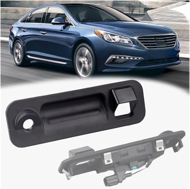 DEMULAX Rear Trunk Lid Lock Handle Assembly for Hyundai Sonata - Image 1