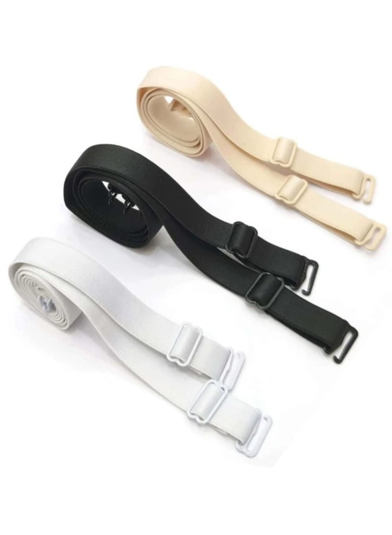Adjustable Bra Straps -3 Pairs - Image 2