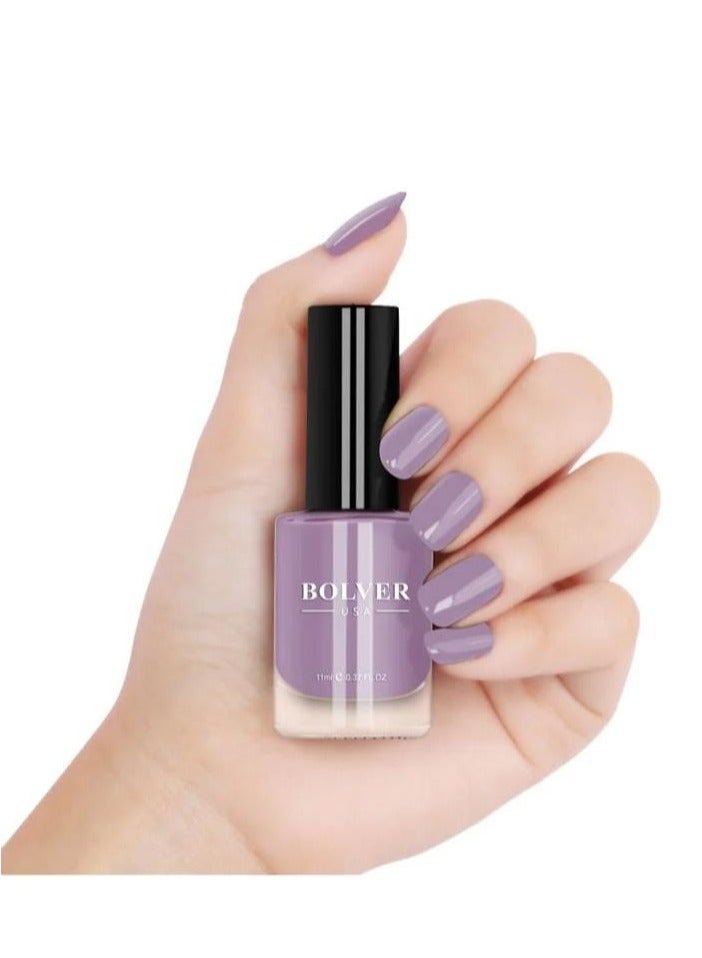 بولفر طلاء أظافر بلون غير لامع أرجواني
