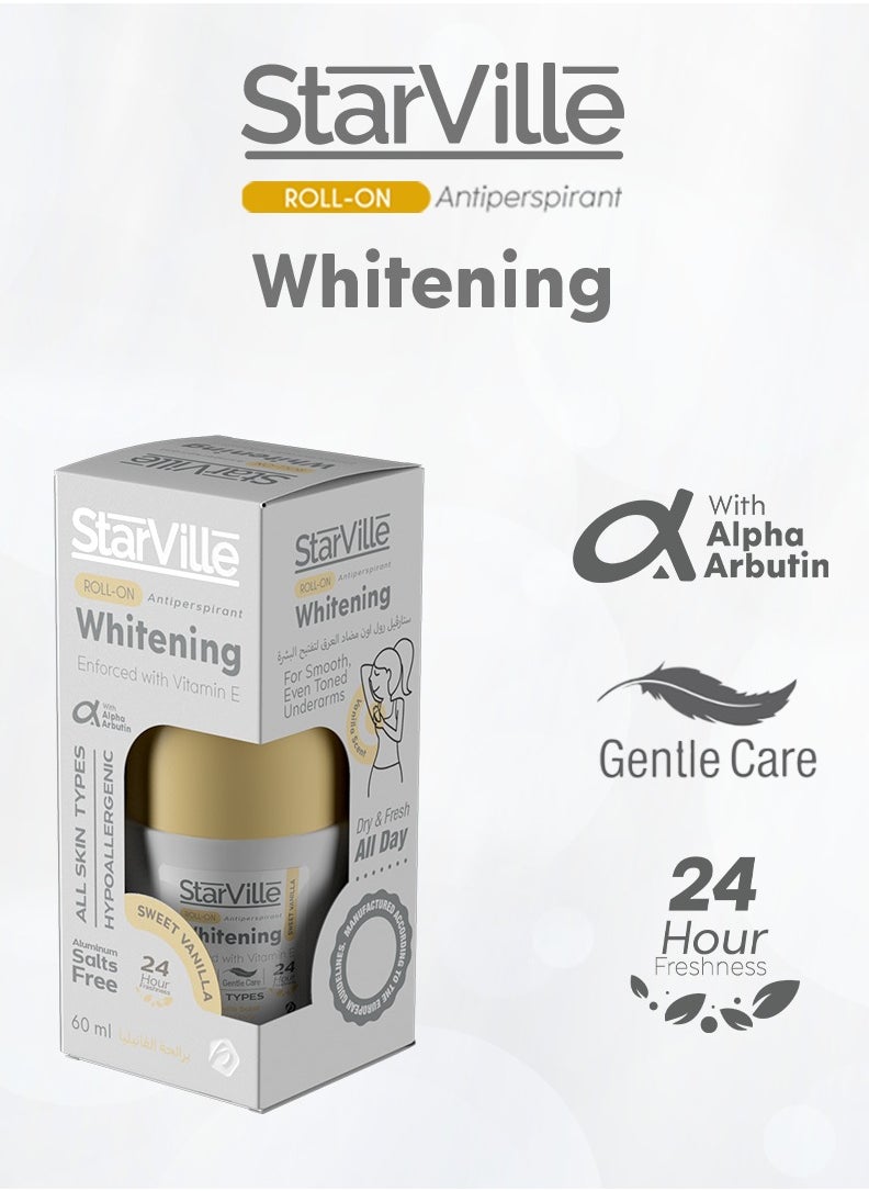 starville Starville Whitening Roll on Sweet Vanilla 60 ml  - Image 3