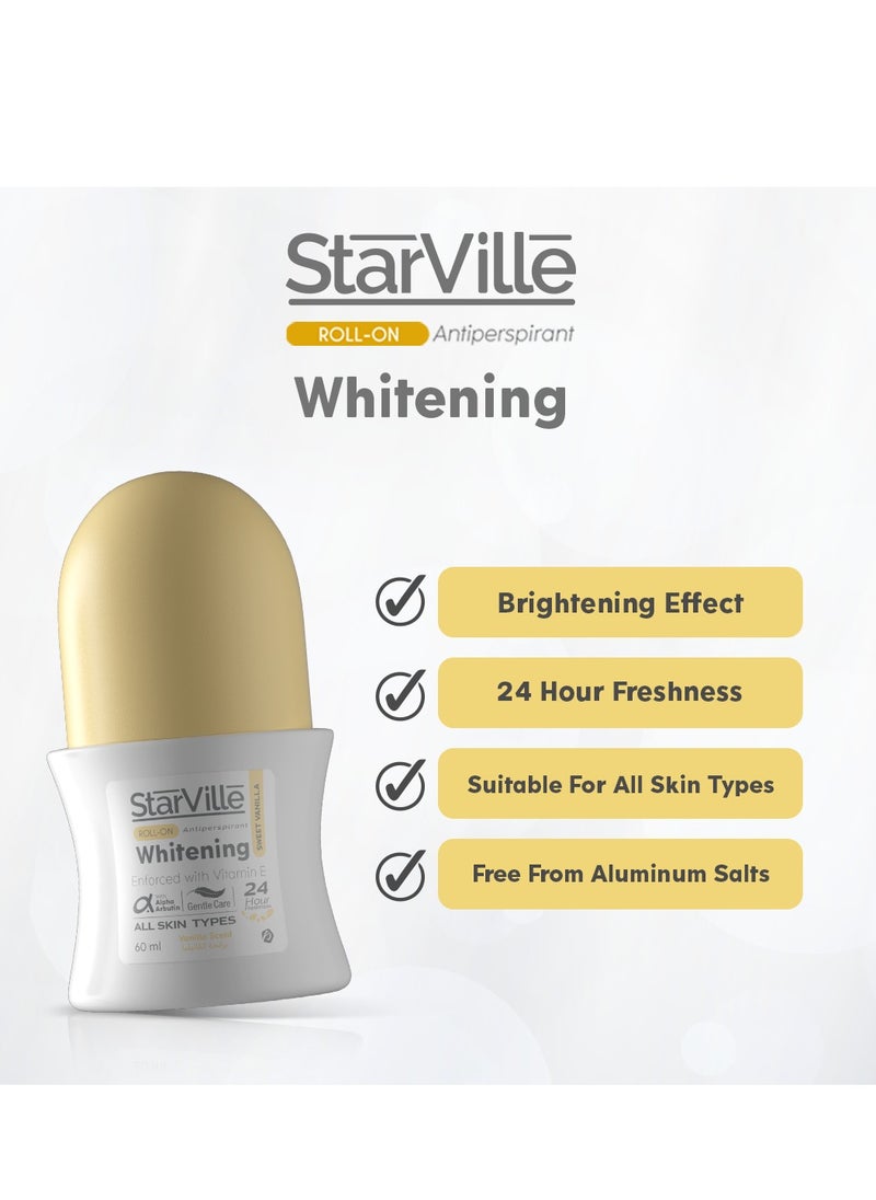 starville Starville Whitening Roll on Sweet Vanilla 60 ml  - Image 4