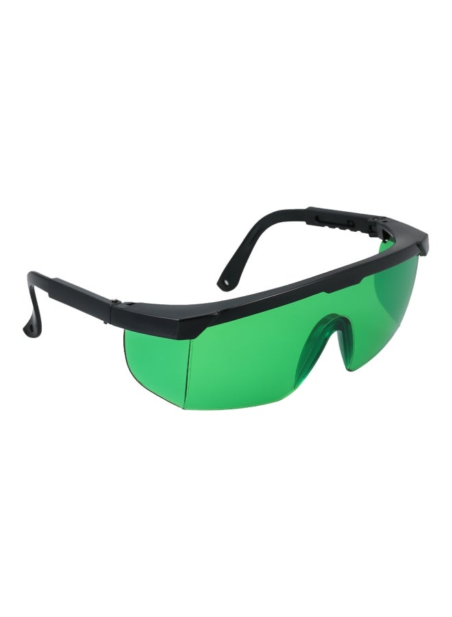 Laser Protective Eye Glasses Green/Black - Image 1