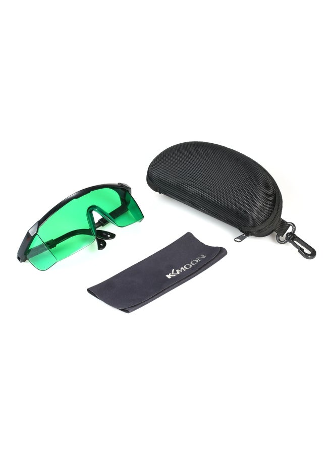 Laser Protective Eye Glasses Green/Black - Image 5