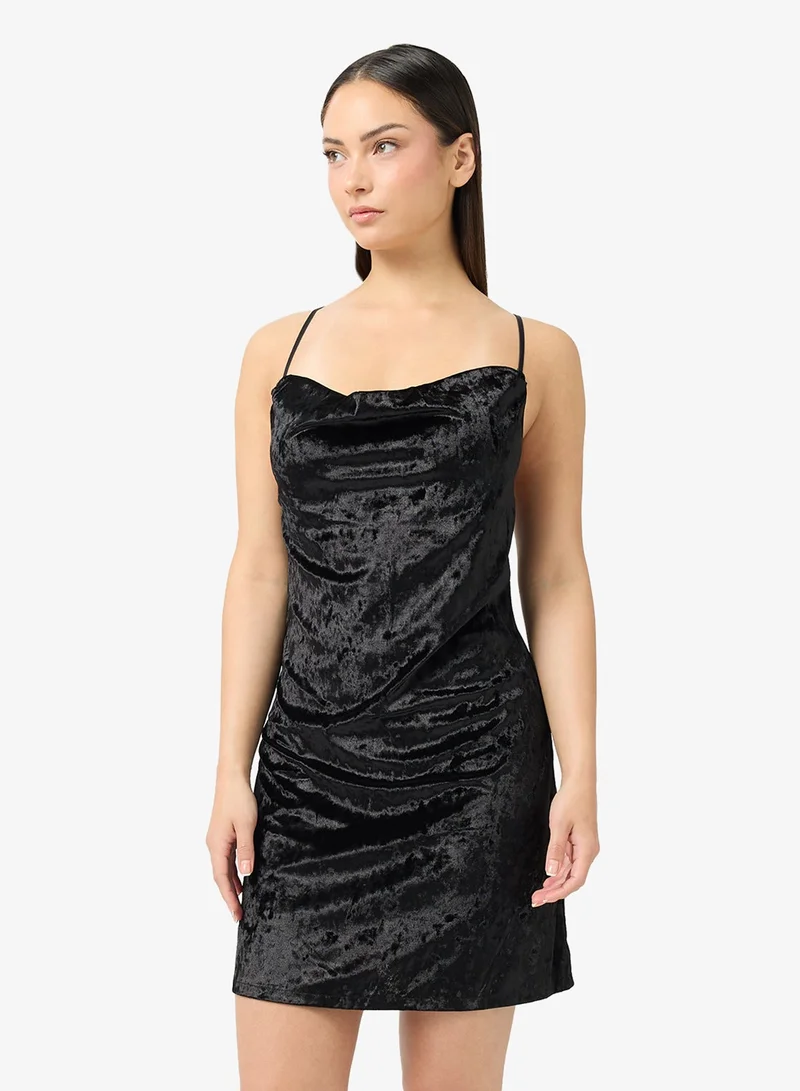 Ginger Velvet Slip Dress
