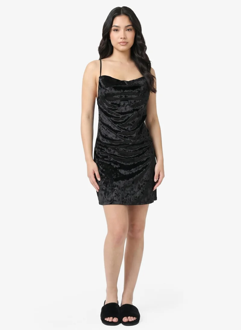 Ginger Velvet Slip Dress
