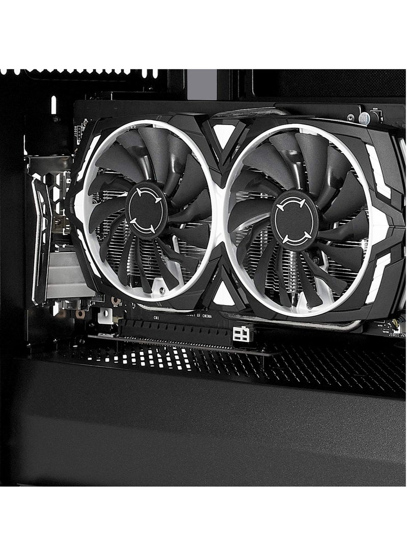 Fractal Design - Fractal Design Extender and Vertical GPU Riser Card Adapter - Black | FD-ACC-FLEX-VRC-25-BK - Image 1