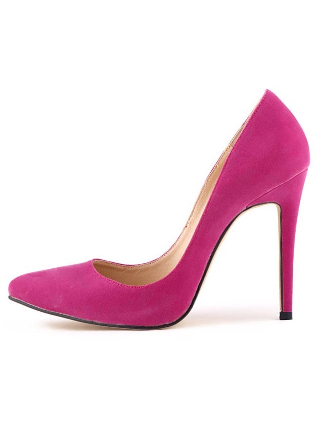 Loquat Bridal Ultra-Thin Stiletto Heels 8 cm Rose Red  - Image 2